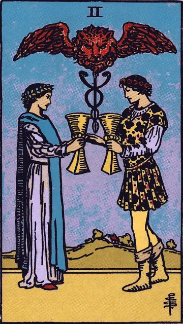 Two of Cups
