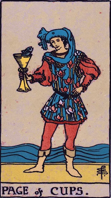 Page of Cups