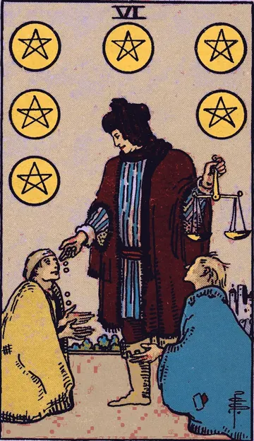 Six of Pentacles