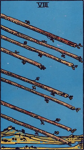 Eight of Wands